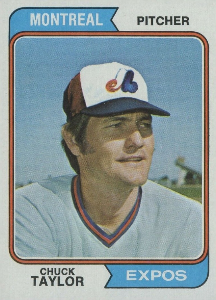 1974 Topps Chuck Taylor #412 Baseball Card