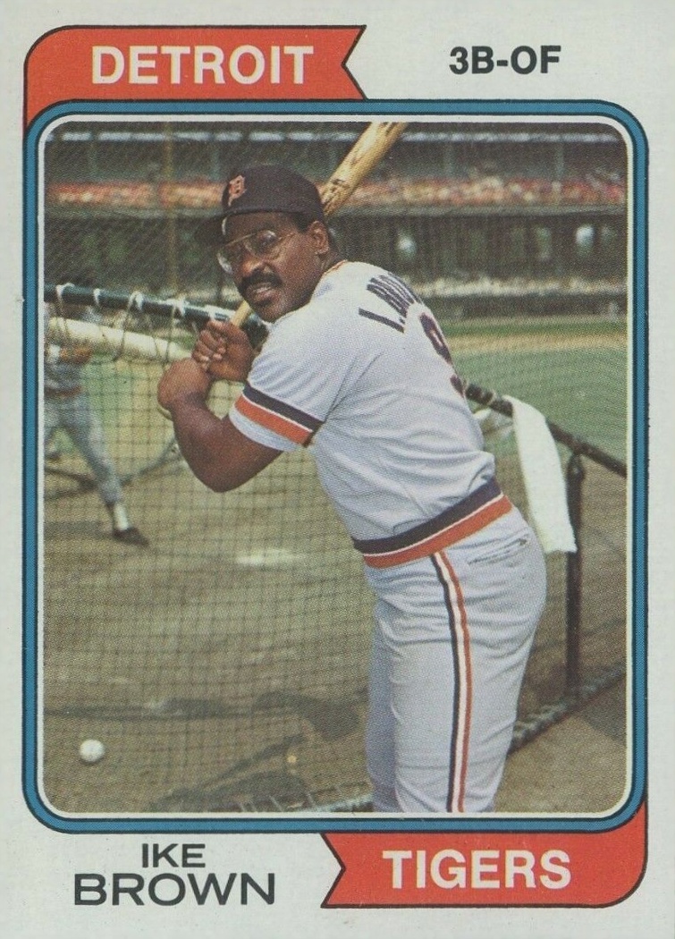 1974 Topps Ike Brown #409 Baseball Card