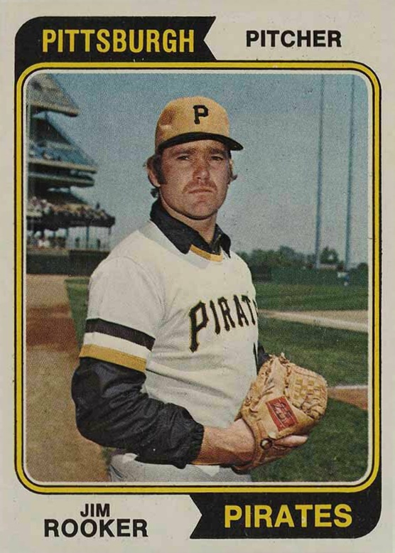 1974 Topps Jim Rooker #402 Baseball Card