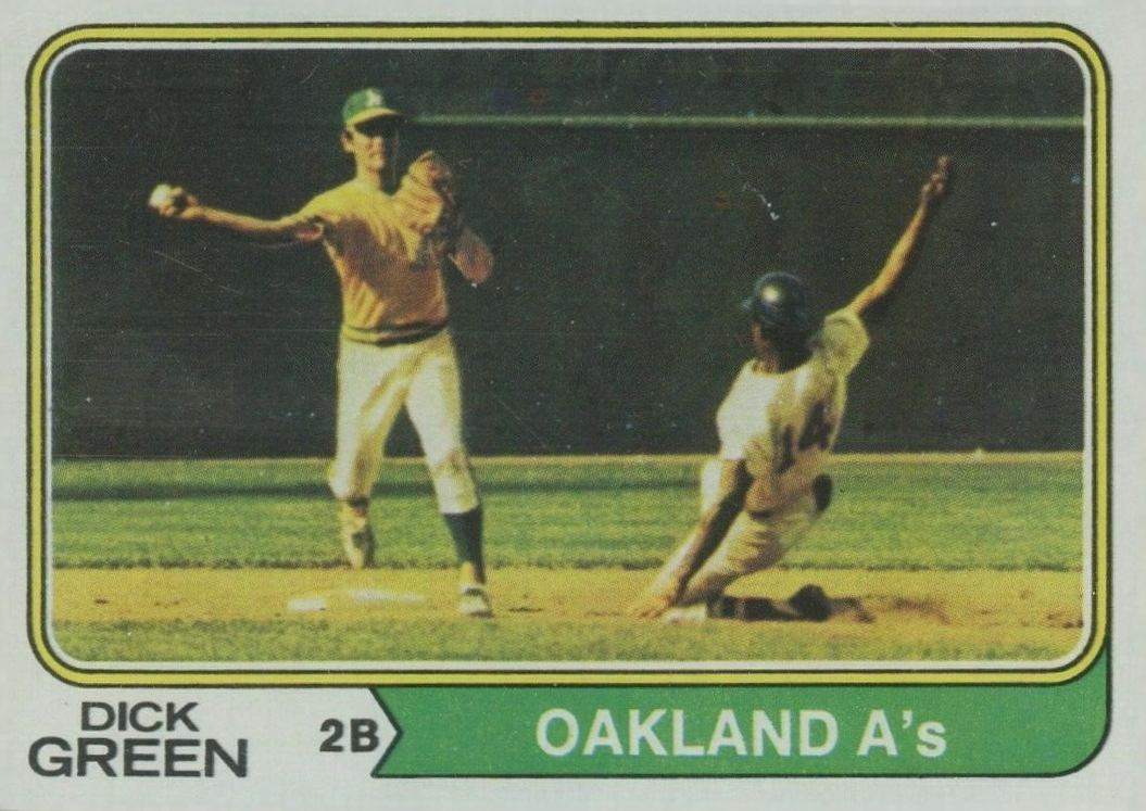 1974 Topps Dick Green #392 Baseball Card