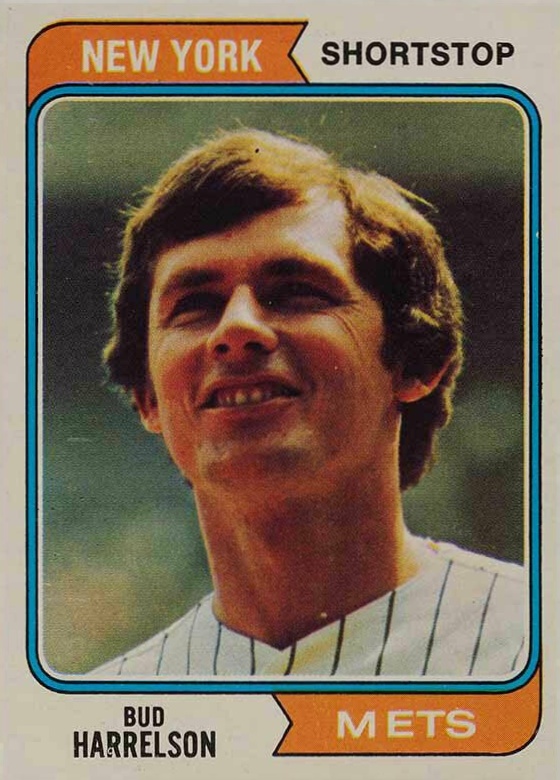 1974 Topps Bud Harrelson #380 Baseball Card
