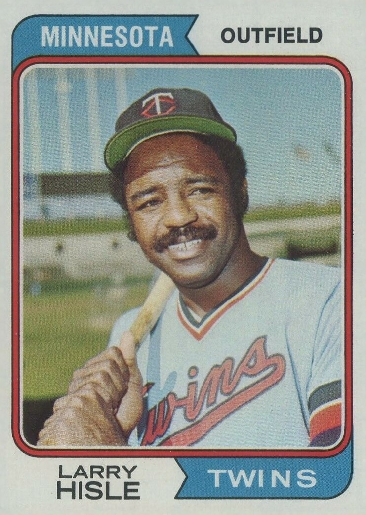 1974 Topps Larry Hisle #366 Baseball Card