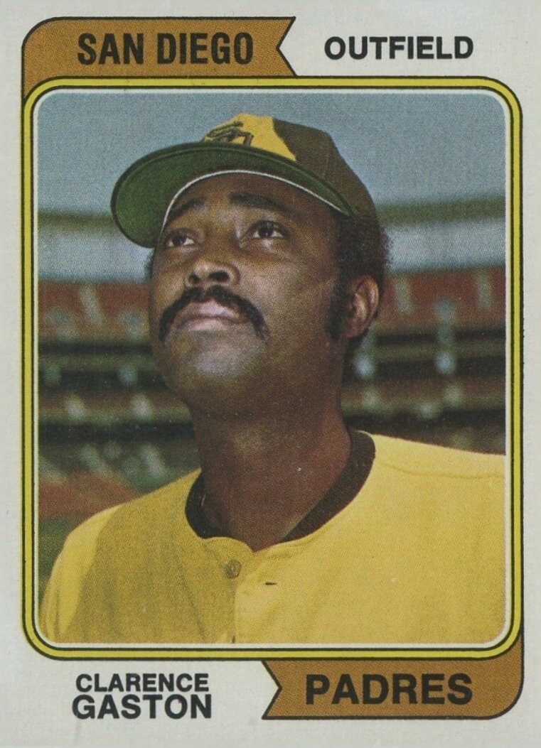 1974 Topps Clarence Gaston #364s Baseball Card
