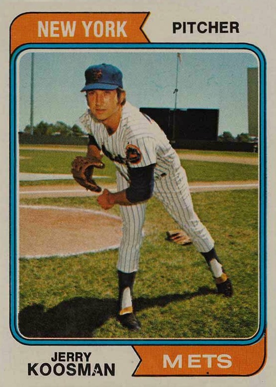1974 Topps Jerry Koosman #356 Baseball Card