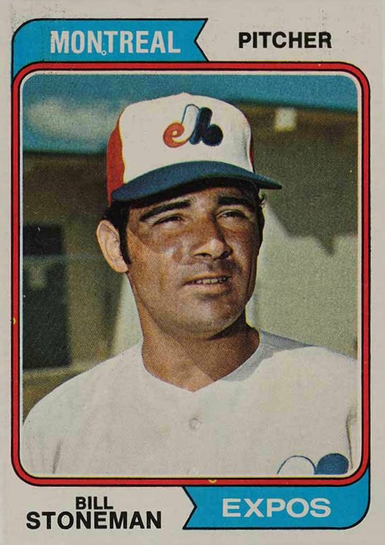 1974 Topps Bill Stoneman #352 Baseball Card