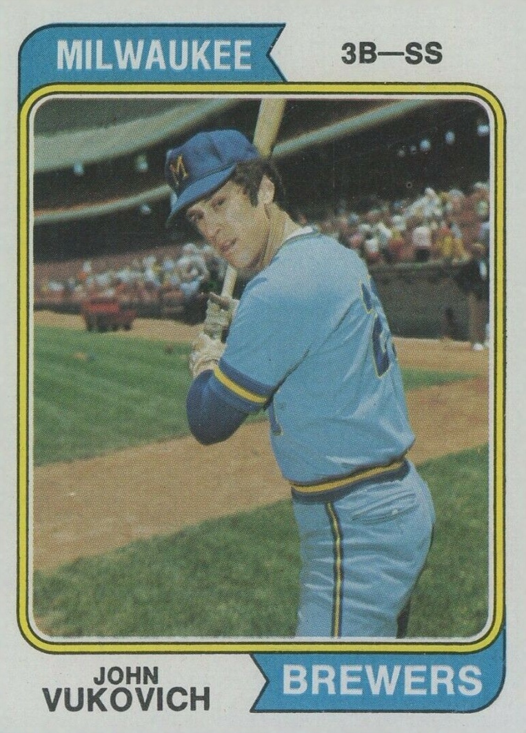 1974 Topps John Vukovich #349 Baseball Card