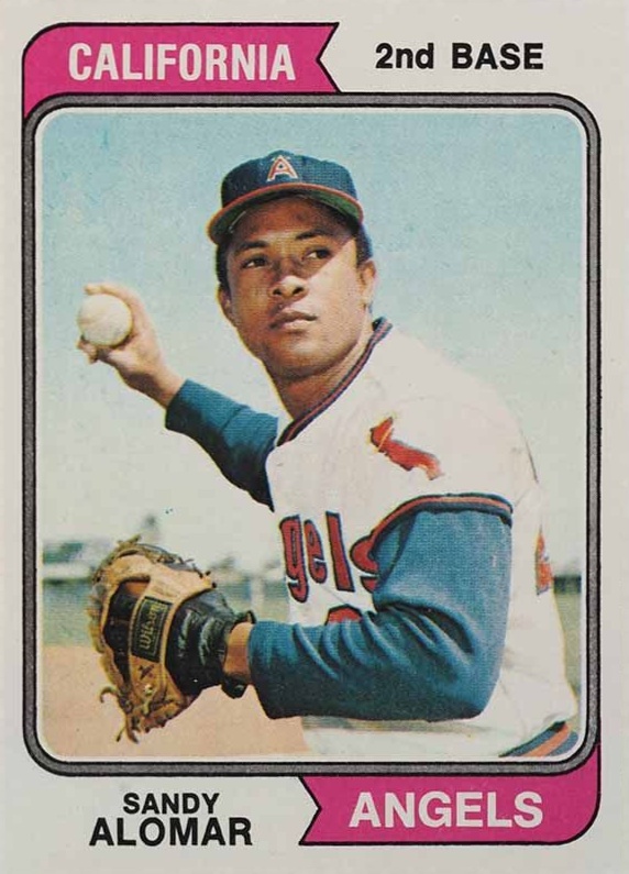1974 Topps Sandy Alomar #347 Baseball Card