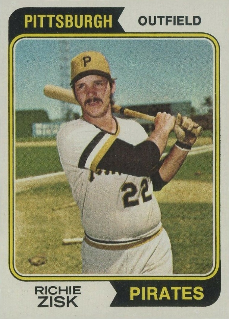 1974 Topps Richie Zisk #317 Baseball Card