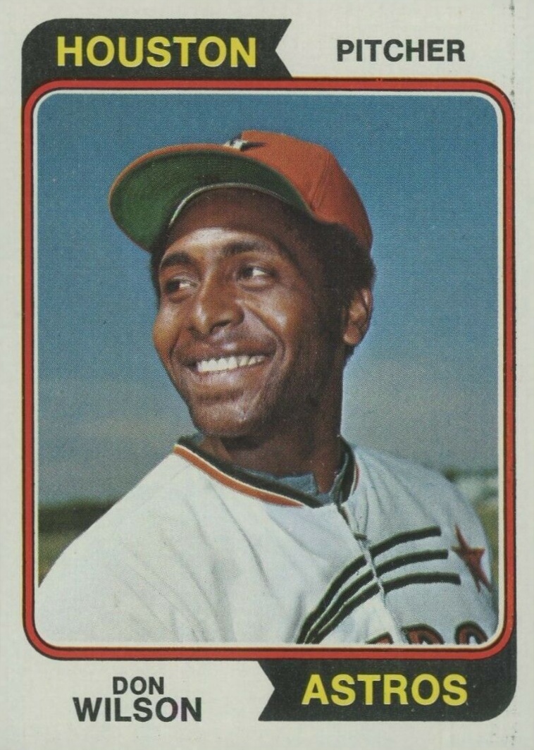 1974 Topps Don Wilson #304 Baseball Card