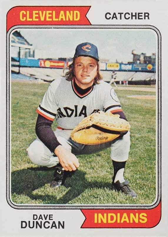 1974 Topps Dave Duncan #284 Baseball Card