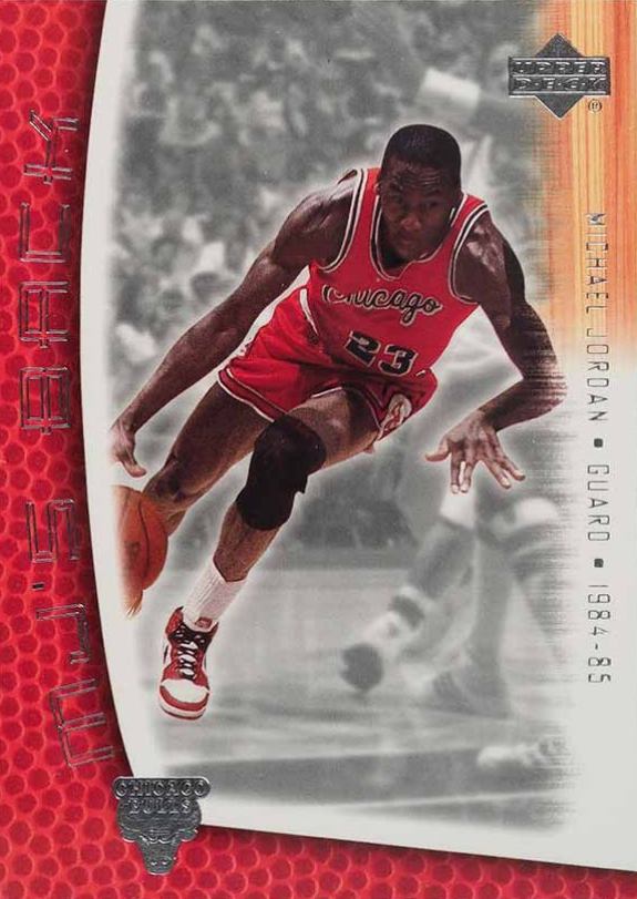 2001 Upper Deck MJ's Back Michael Jordan #MJ-3 Basketball Card