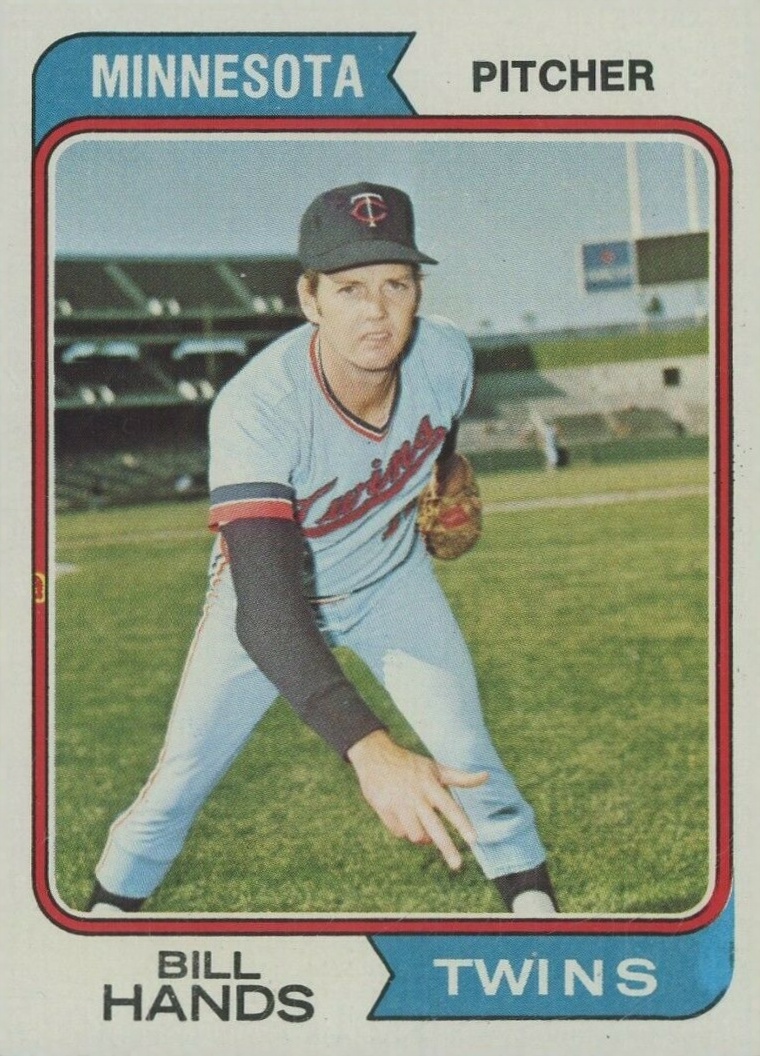 1974 Topps Bill Hands #271 Baseball Card