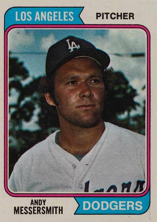 1974 Topps Andy Messersmith #267 Baseball Card