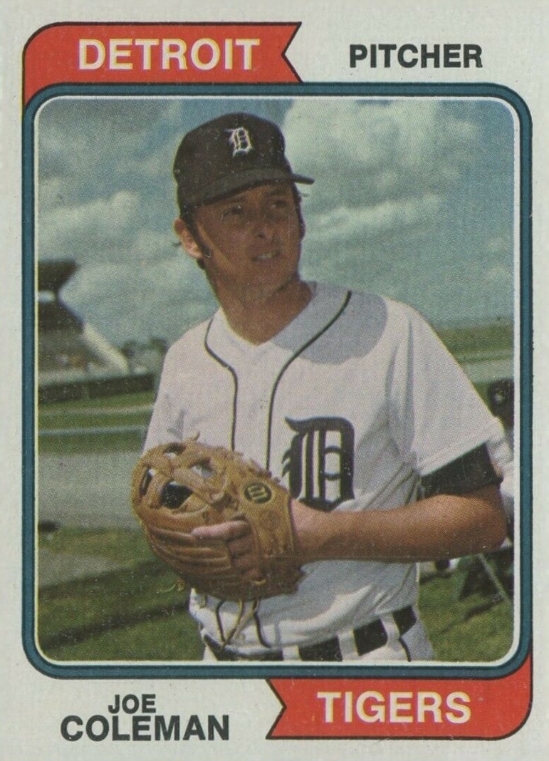 1974 Topps Joe Coleman #240 Baseball Card