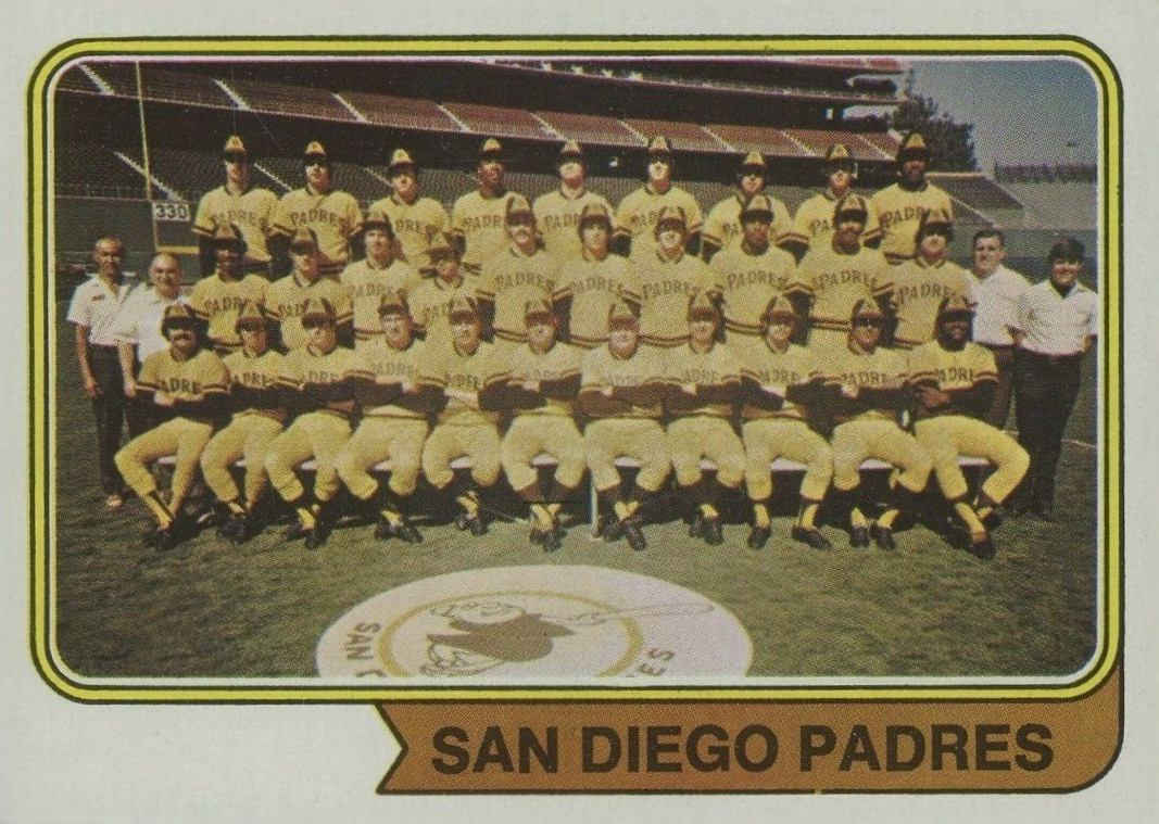 1974 Topps San Diego Padres Team #226s Baseball Card