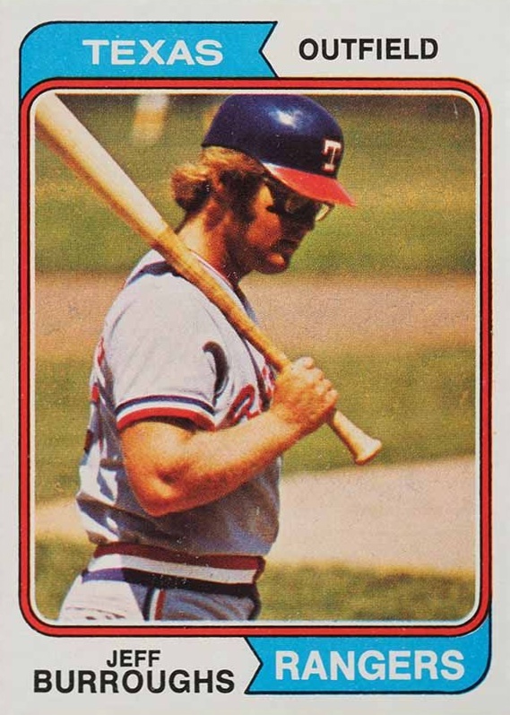 1974 Topps Jeff Burroughs #223 Baseball Card