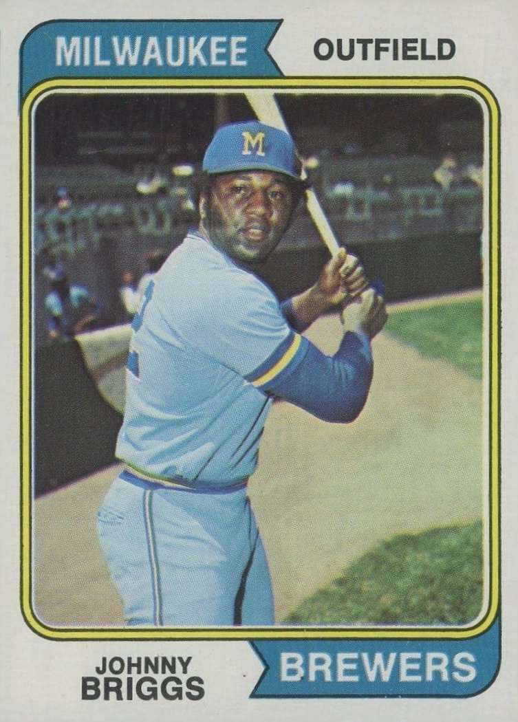 1974 Topps John Briggs #218 Baseball Card