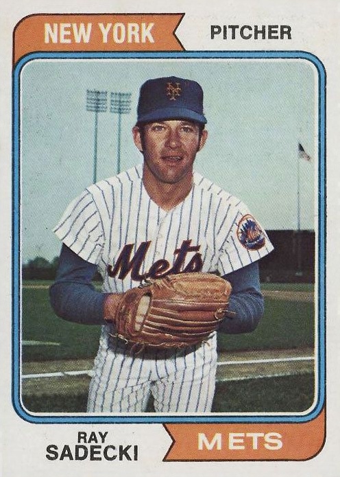 1974 Topps Ray Sadecki #216 Baseball Card