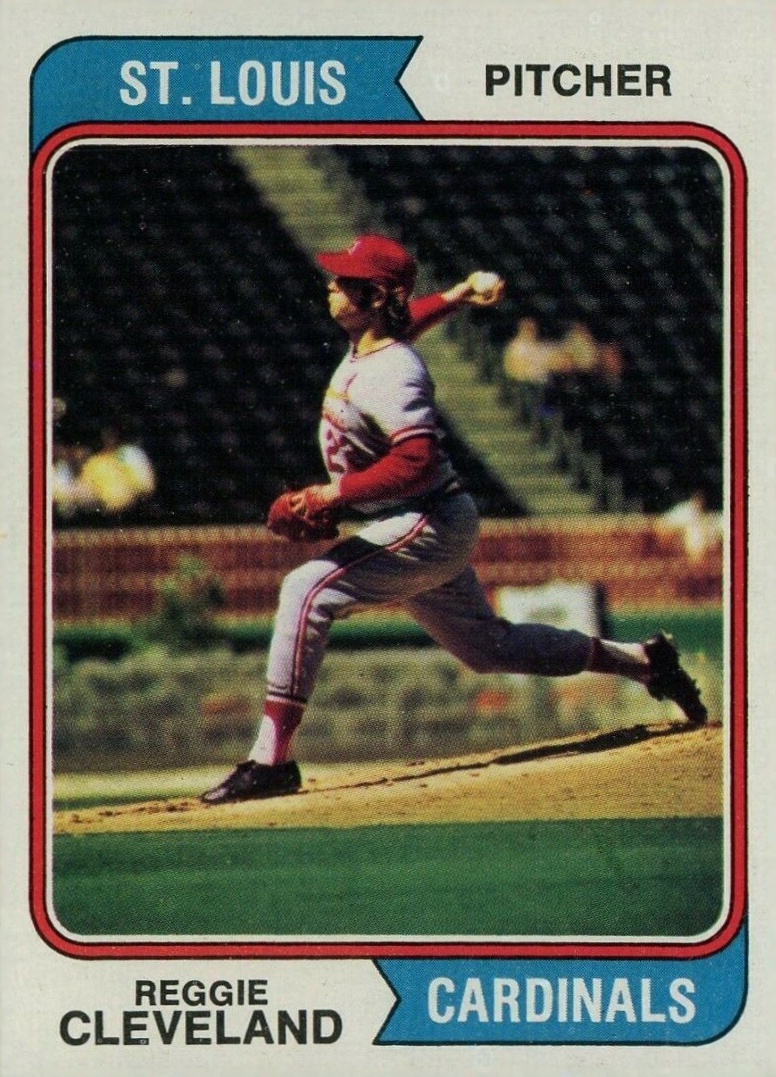 1974 Topps Reggie Cleveland #175 Baseball Card