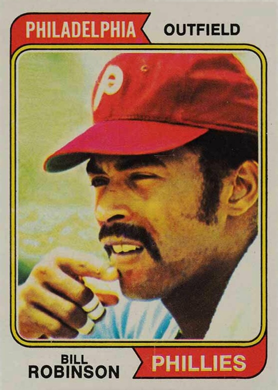 1974 Topps Bill Robinson #174 Baseball Card