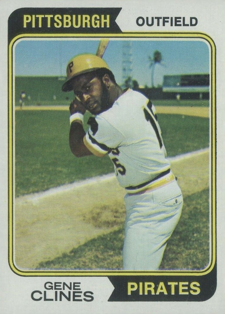 1974 Topps Gene Clines #172 Baseball Card