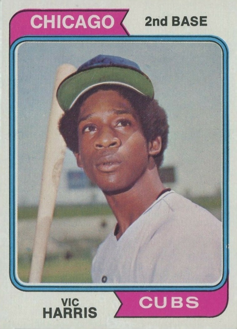1974 Topps Vic Harris #157 Baseball Card