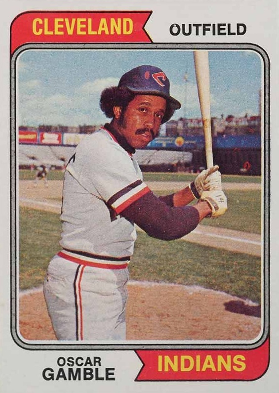 1974 Topps Oscar Gamble #152 Baseball Card