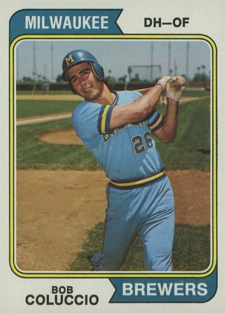 1974 Topps Bob Coluccio #124 Baseball Card