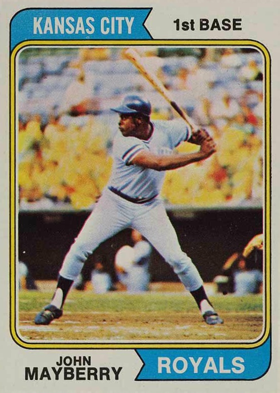 1974 Topps John Mayberry #150 Baseball Card