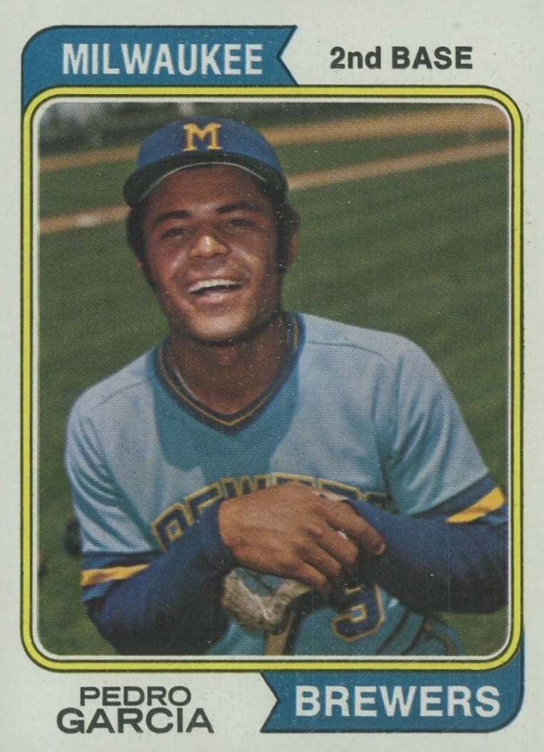 1974 Topps Pedro Garcia #142 Baseball Card