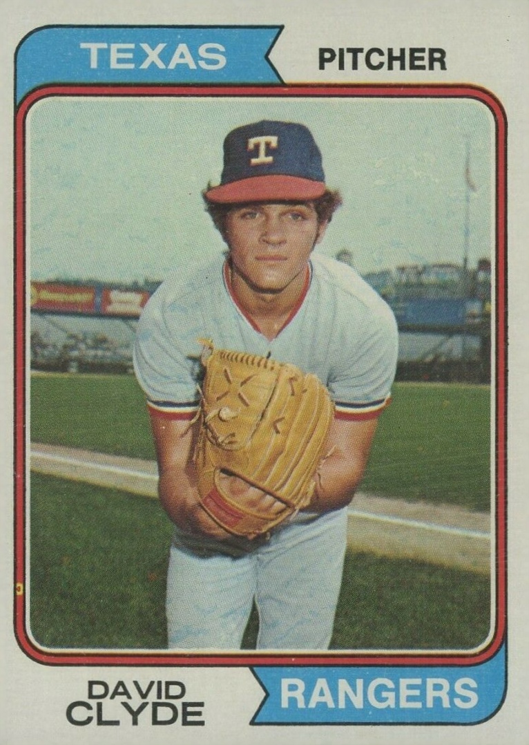1974 Topps David Clyde #133 Baseball Card