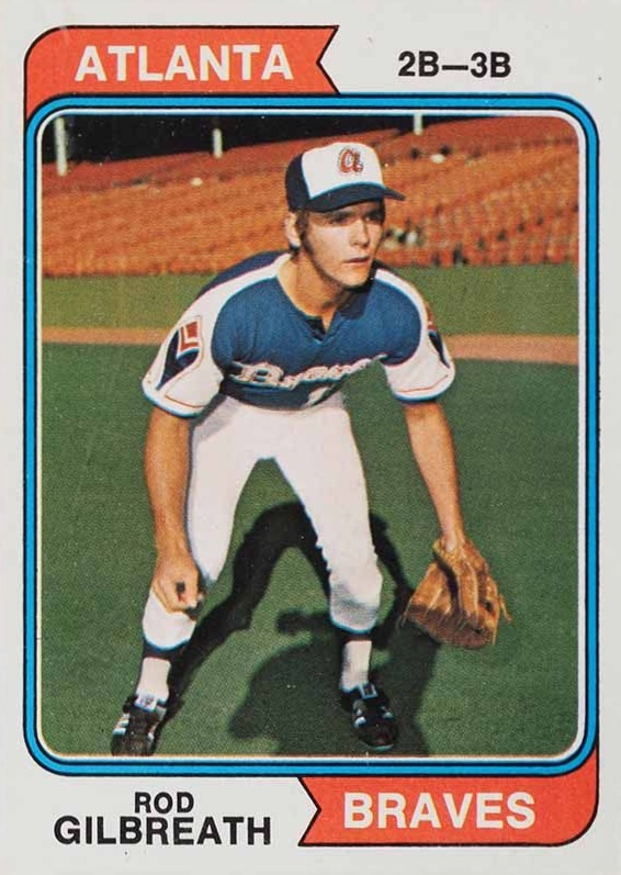 1974 Topps Rod Gilbreath #93 Baseball Card