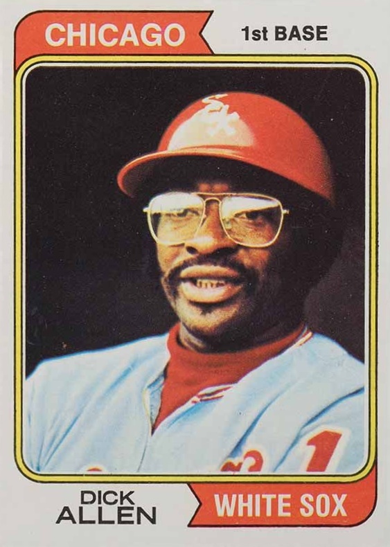 1974 Topps Dick Allen #70 Baseball Card