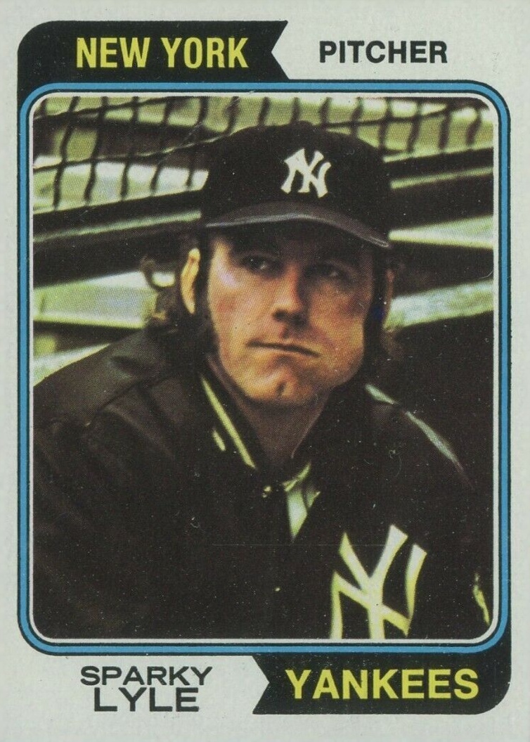 1974 Topps Sparky Lyle #66 Baseball Card