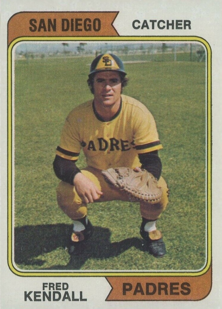 1974 Topps Fred Kendall #53s Baseball Card