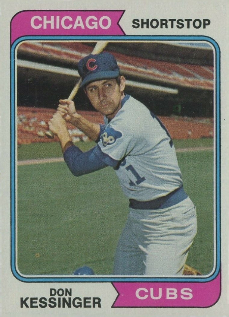 1974 Topps Don Kessinger #38 Baseball Card