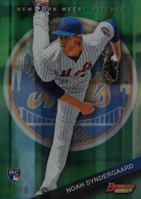 2015 Bowman's Best  Noah Syndergaard #32 Baseball Card