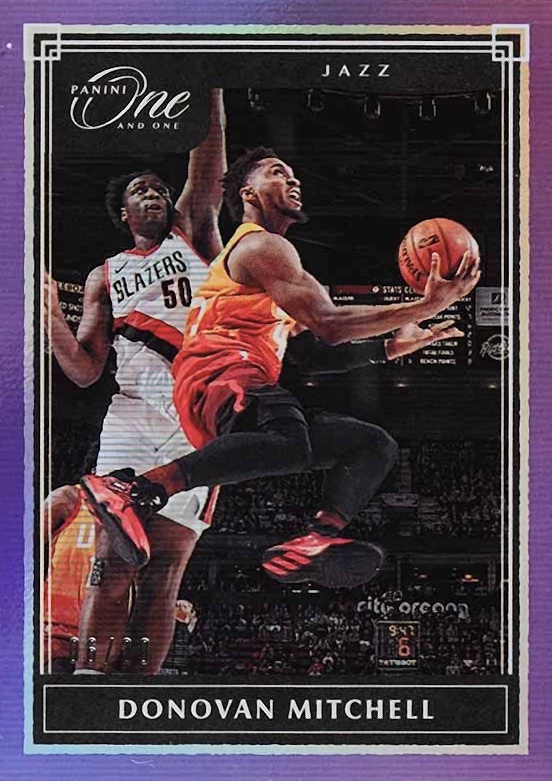 2019 Panini One and One Donovan Mitchell #39 Basketball Card