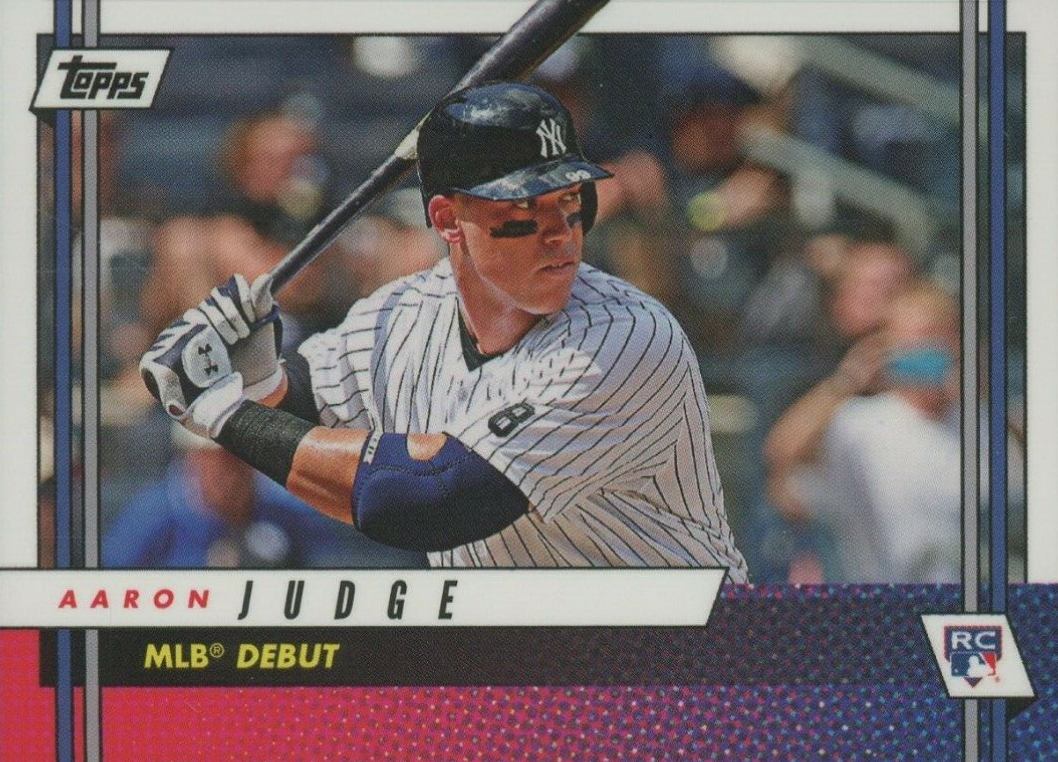 2017 Topps on Demand MLB Rookie Class Roy Award Winner Aaron Judge #J1 Baseball Card