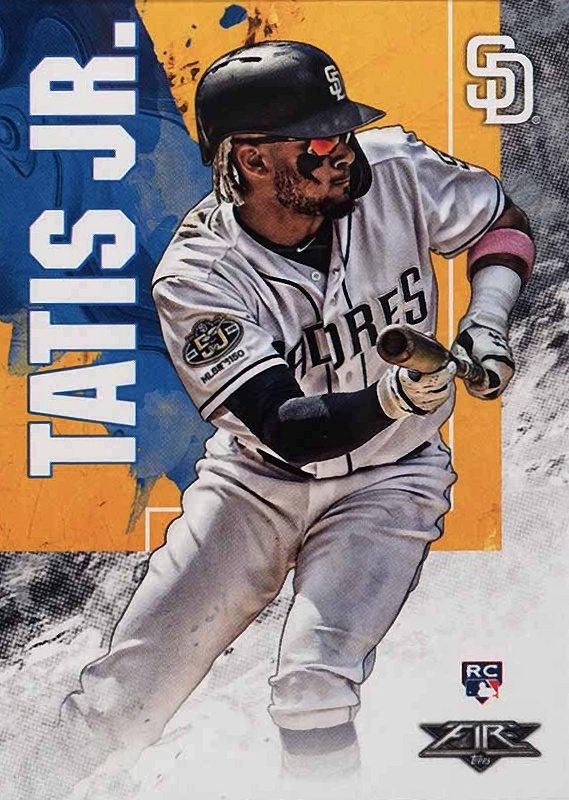 2019 Topps Fire Fernando Tatis Jr. #157 Baseball Card