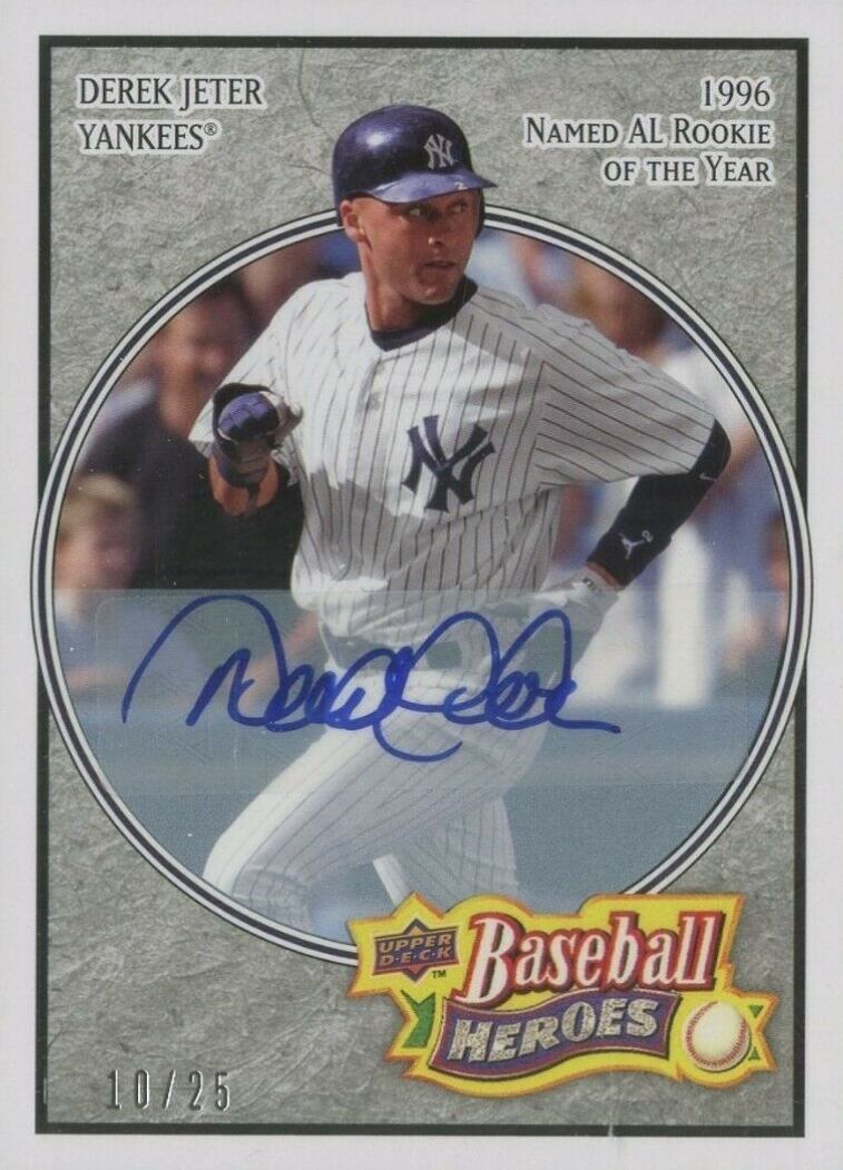 2008 Upper Deck Baseball Heroes Derek Jeter #114 Baseball Card
