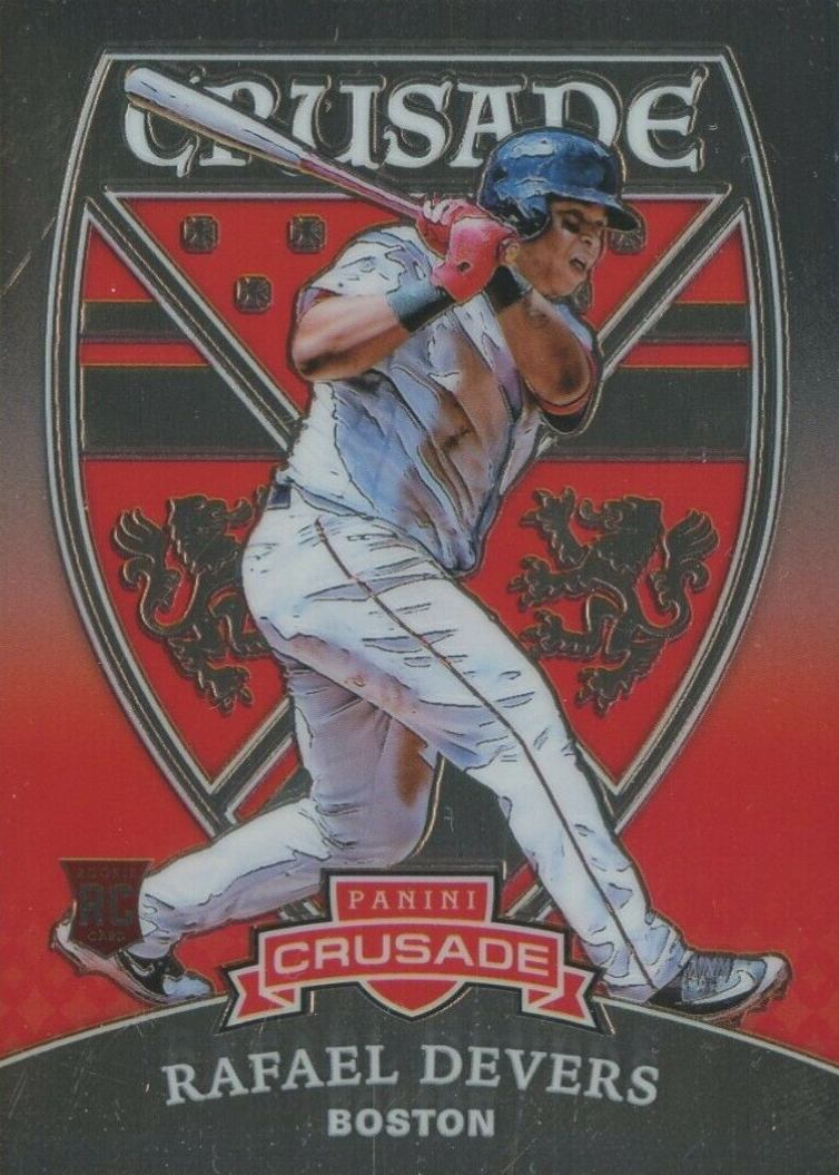 2018 Panini Chronicles Crusade Rafael Devers #10 Baseball Card