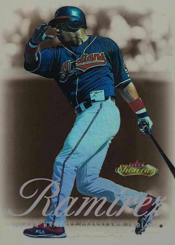 2000 Fleer Showcase Manny Ramirez #37 Baseball Card