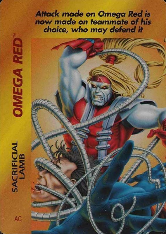 1995 Marvel Overpower Omega Red # Non-Sports Card
