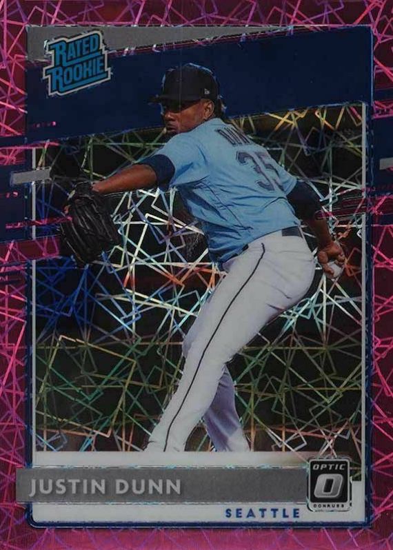2020 Panini Donruss Optic Justin Dunn #41 Baseball Card