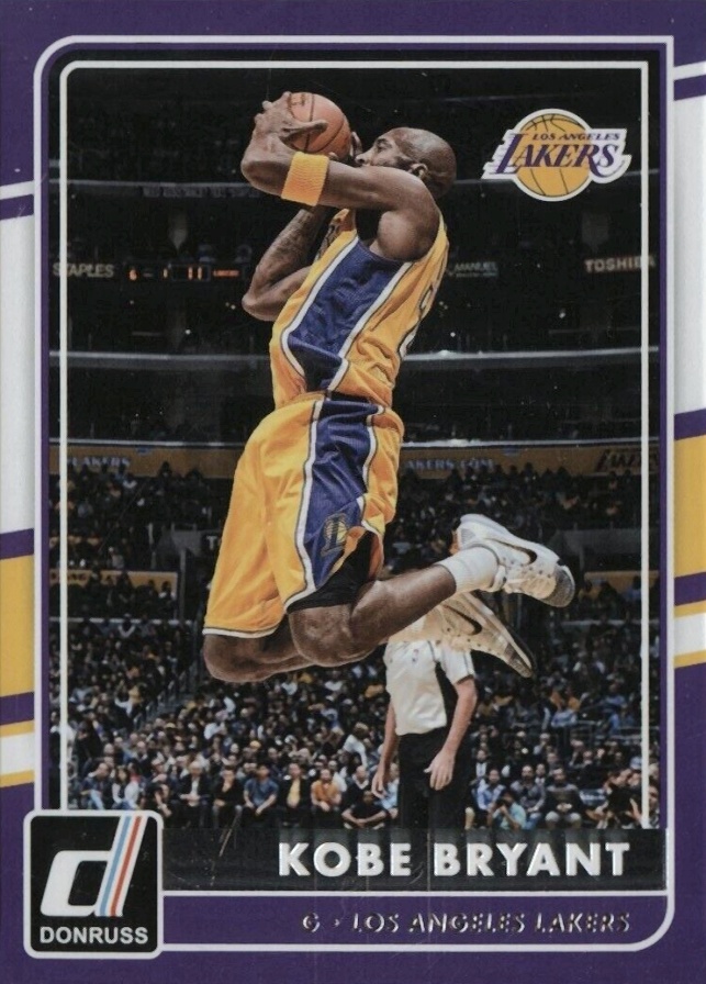 2015 Panini Donruss Kobe Bryant #62 Basketball Card