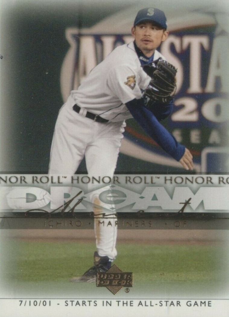 2002 Upper Deck Honor Roll Ichiro Suzuki #96 Baseball Card
