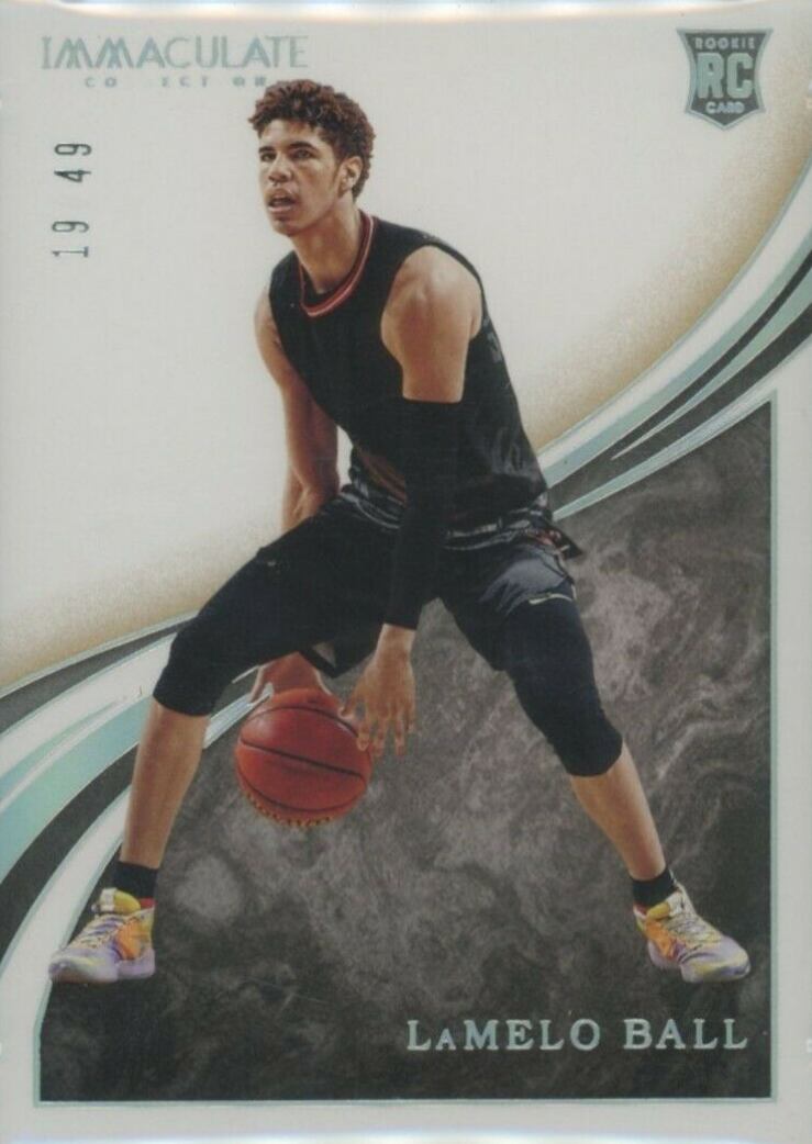 2020 Panini Immaculate Collection Collegiate LaMelo Ball #4 Basketball Card