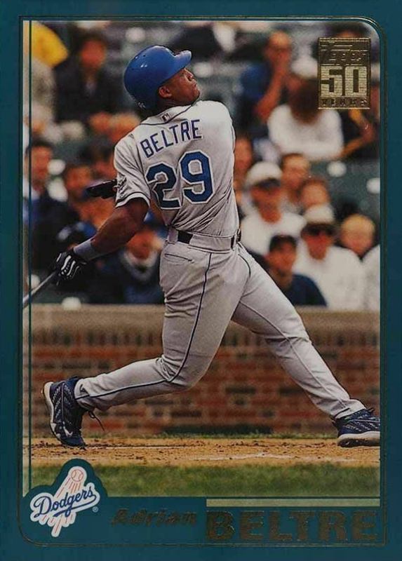 2001 Topps Adrian Beltre #166 Baseball Card