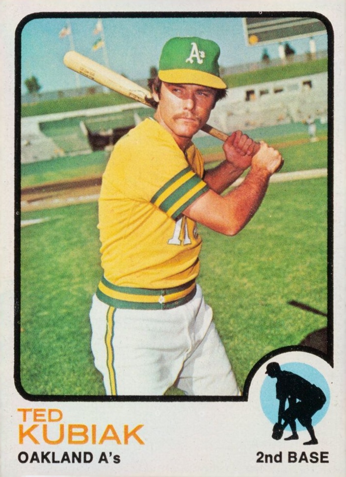 1973 Topps Ted Kubiak #652 Baseball Card